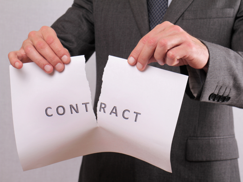 Cases of Contract Termination According to Vietnamese Law