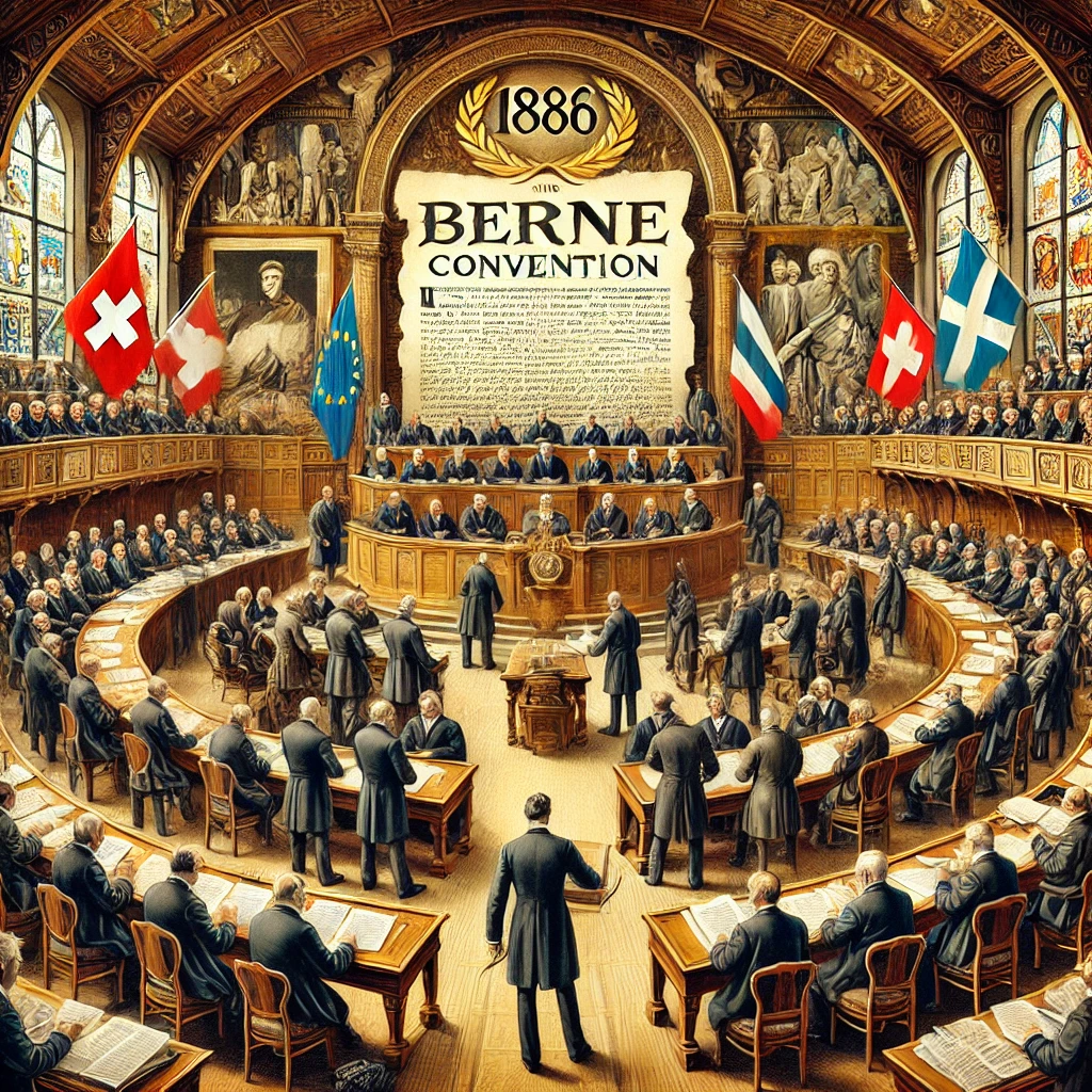 The Berne Convention of 1886 for the Protection of Literary and Artistic Works